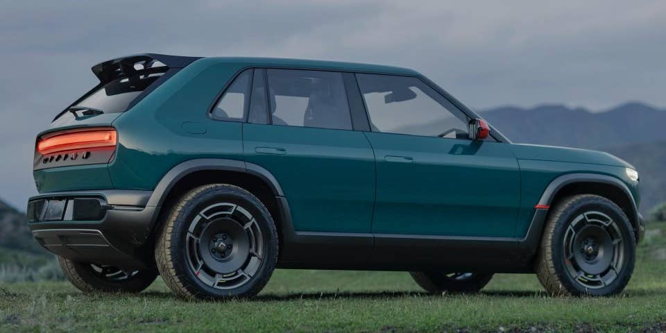 The Rivian R3’s Retro Hatch Was Inspired by Group B Rally Legends