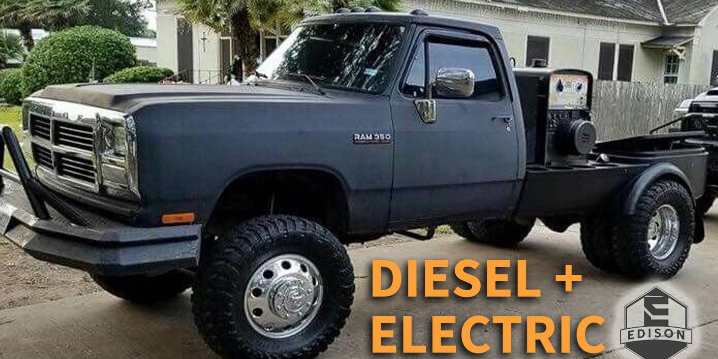 This Company Plans To Make Diesel-Electric Conversion Kits for Old Pickups