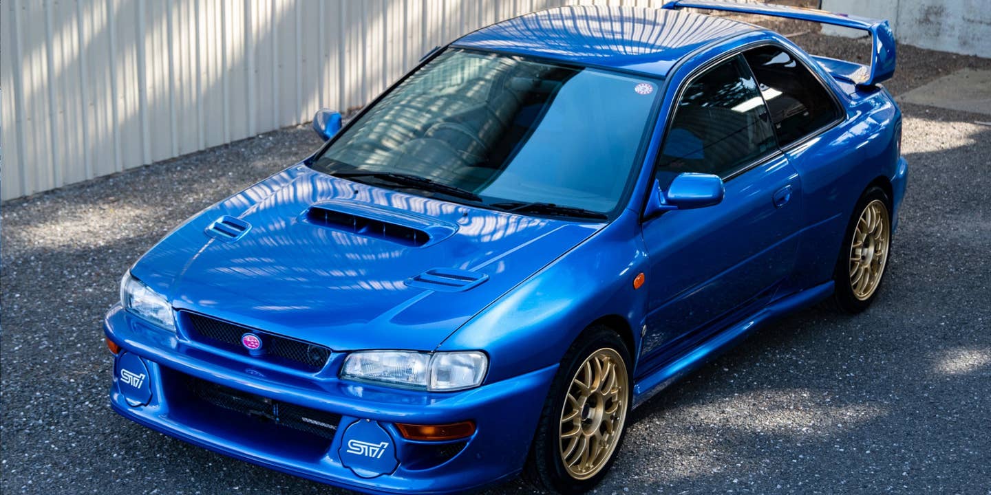 The Subaru Impreza 22B is Now Legal in the US, But It’s Still Expensive
