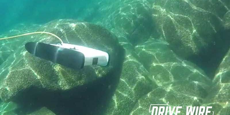 Drive Wire: Underwater Camera Drone
