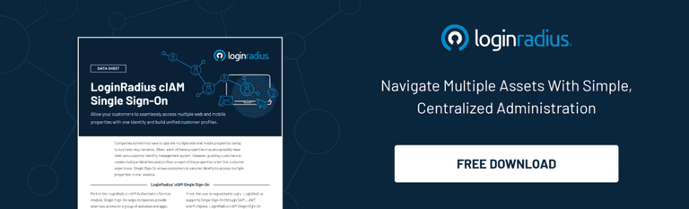 LoginRadius Single Sign-on Datasheet