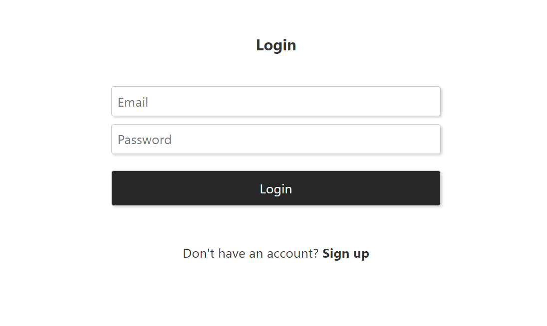 Login Page