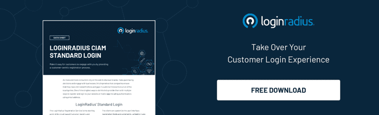 Loginradius standard login datasheet